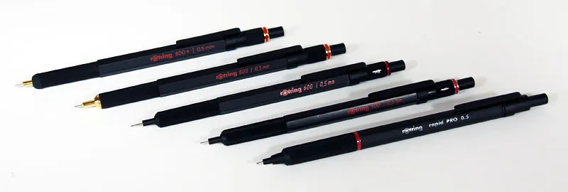 Rotring Mechanical Pencil : Rotring Pencil Review : What Are Mechanical Pencils